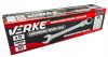 Racsnis csuklós villáskulcs klt. 12db-os, 8-19mm VERKE