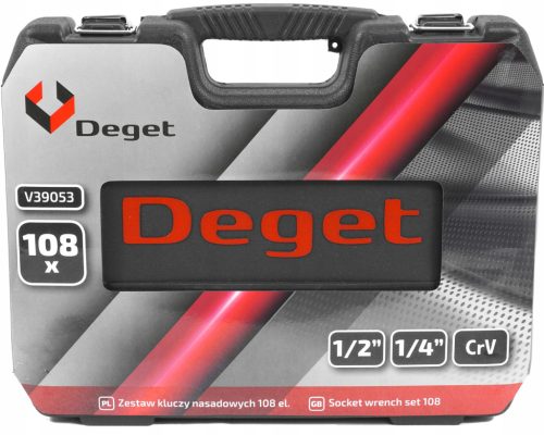 Dugókulcs klt. 108db-os 1/2" - 1/4" DEGET