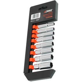 Dugókulcs klt. 8db-os, 1/4" 6-13mm