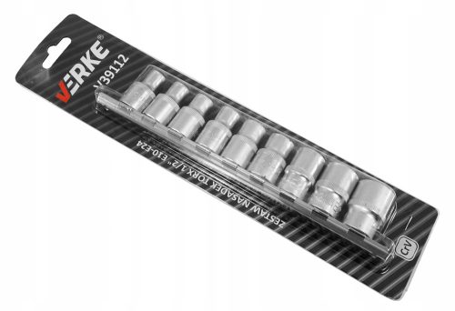 Torx dugókulcs klt. 1/2" E10-E24 9db-os