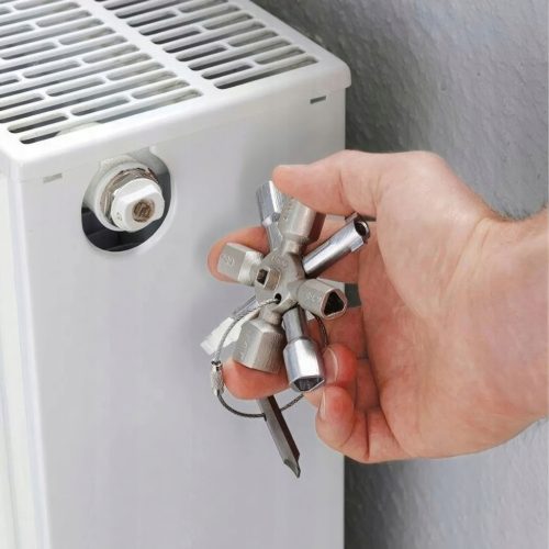 10in1 multifunkcionális kulcs, elektromos panelekhez, gázdobozokhoz, liftekhez, csaptelepekhez VERKE