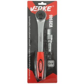 Lépcsős radiátor kulcs racsnival VERKE