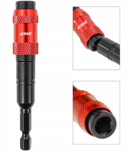 Mágneses HEX adapter csavarhúzóhoz, 0-20° dőlésszög VERKE