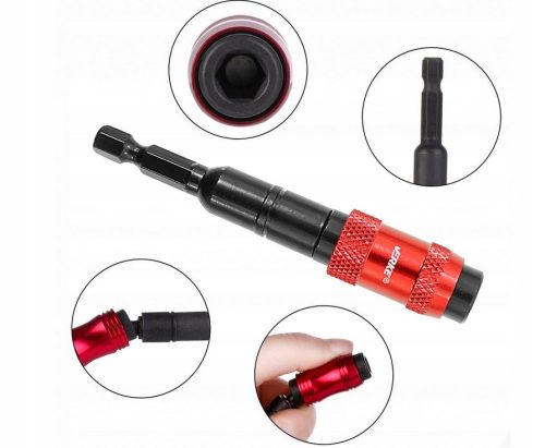 Mágneses HEX adapter csavarhúzóhoz, 0-20° dőlésszög VERKE