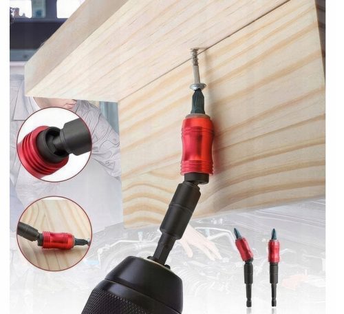 Mágneses HEX adapter csavarhúzóhoz, 0-20° dőlésszög VERKE