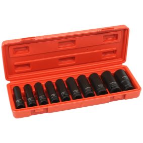 Gépi dugókulcs készlet 1/2" 10db-os, 10-24mm