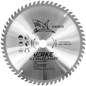 Körfűrészlap vidiás 230x22.2x60T Verke