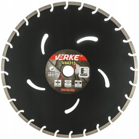 Gyémántvágó korong szegmenses 400x32x10 mm VERKE