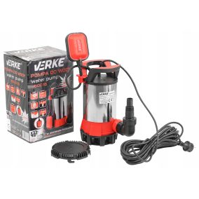   Búvárszivattyú úszókapcsolóval, szennyezett és tiszta vízhez 550W VERKE