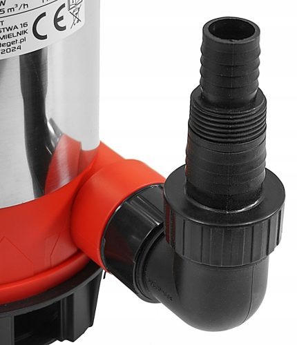 Búvárszivattyú úszókapcsolóval, szennyezett és tiszta vízhez 550W VERKE