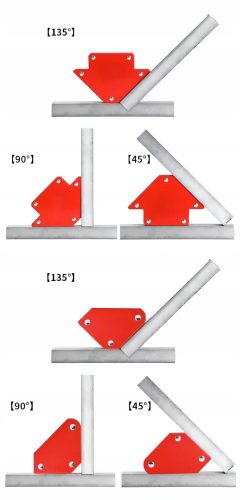 Hegesztőmágnes klt. 6db-os VERKE
