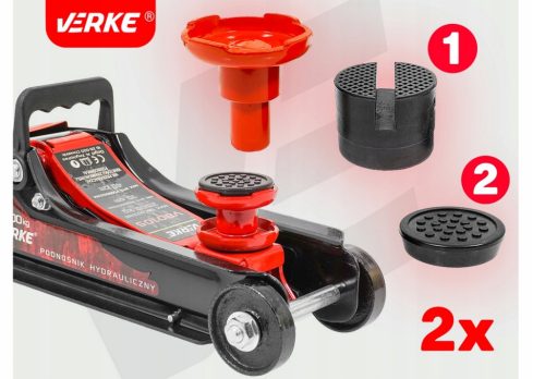 Krokodil emelő 2,5t alacsony profilú VERKE