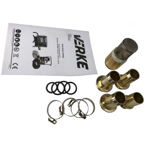 Üzemanyag szivattyú mérőórával, 600W, 40L/perc VERKE