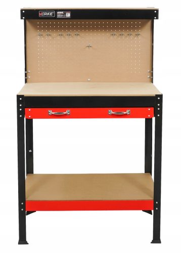 Munkaasztal szerszámakasztókkal 80x40x140cm VERKE