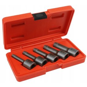 Törtcsavar kiszedő klt. 5db-os 1/2" VERKE