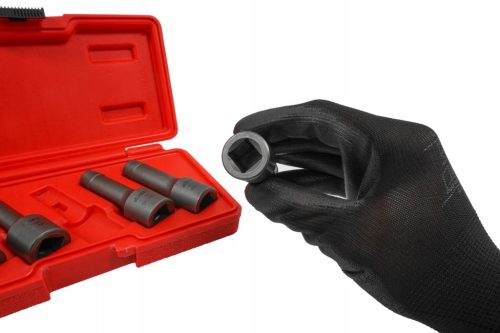 Törtcsavar kiszedő klt. 5db-os 1/2" VERKE