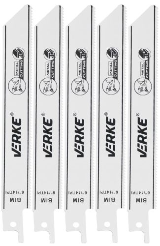 Szablyafűrészlap klt. 12db-os, 152mm VERKE