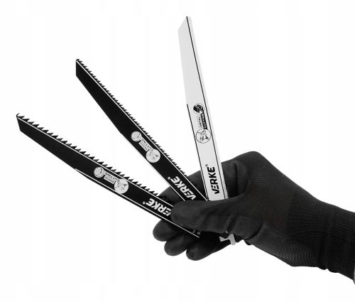 Szablyafűrészlap klt. 9db-os, 200mm VERKE