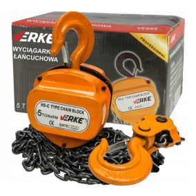 Láncos csörlő 5t 5m VERKE