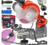 Elektromos állítható láncélező lánc élező 145mm 230W VERKE