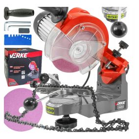   Elektromos állítható láncélező lánc élező 145mm 230W VERKE