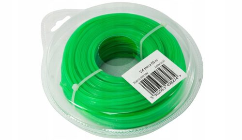 Fűnyíródamil 2,4mm 50m kör DEGET