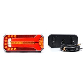 Ledes hátsó lámpa Univerzális 12/24V WAS