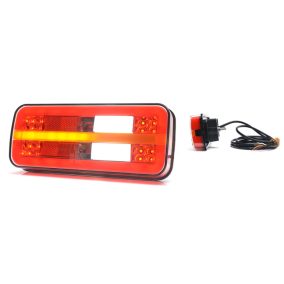 Ledes hátsó lámpa 12/24V WAS