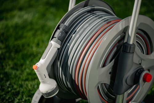 WHITE LINE Tömlőkocsi-fém, 1/2" 30 fm + tartozék 