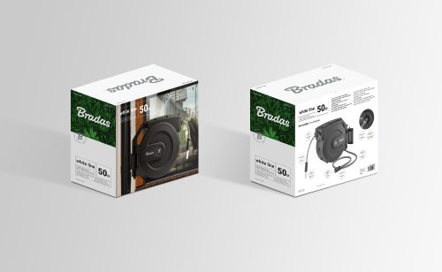 Automata tömlődob 1/2" - 50 fm WHITE LINE 