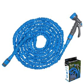 Nyújtható locsolótőmlő 15 -45 m, kék TRICK HOSE