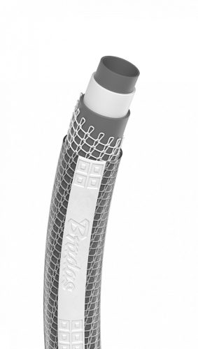 Locsolótömlő NTS WHITE SILVER 3/4 colos - 20 fm csavarodásmentes