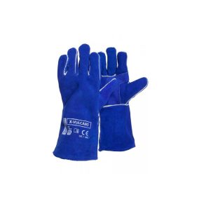 Bőr védőkesztyű 11" BLUE