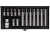 Kulcs klt., 15 db-os TORX C.V. T20-T55 YATO (R5)