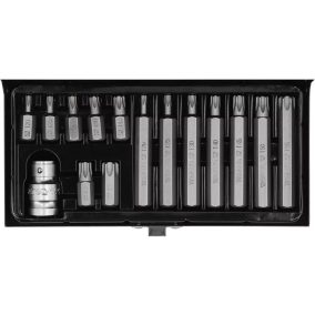 Kulcs klt., 15 db-os TORX C.V. T20-T55 YATO (R5)