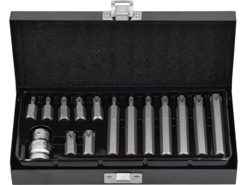 Kulcs klt., 15 db-os TORX C.V. T20-T55 YATO (R5)