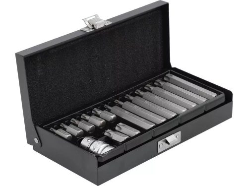 Kulcs klt., 15 db-os TORX C.V. T20-T55 YATO (R5)