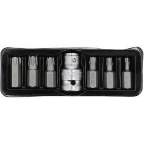   Kulcs klt., 7 db-os TORX SECURITY C.V. T25-T55 (furattal) YATO (R5)