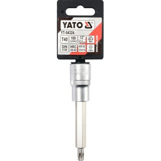 Kulcs TORX 100mm T40 1/2 colos YATO (R5)YT-0436