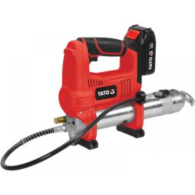 Akkus zsírzó 18 V Li-Ion, 1 x 3,0 Ah akku + töltő YATO