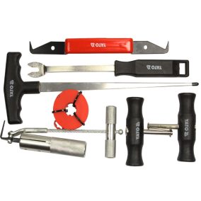 Szélvédőkivágó készlet 7db-os 