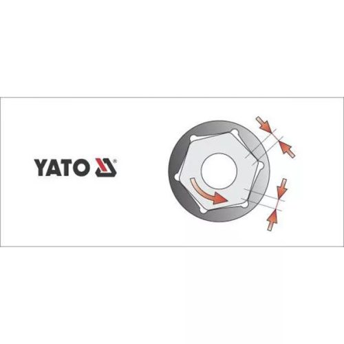 Krovafej 30mm 1/2 colos, 38mm, CV YATO (R5)