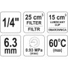 Levegőelőkészitő 1/4 colos 25 CM3