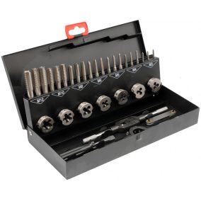 Menetfúró és menetvágó klt. 32 db-os