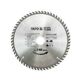 Körfűrészlap vidiás 210x60x30 YATO