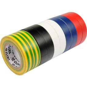 Szigetelőszalag klt., 10 db-os 19 mmx20M